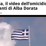 OMICIDIO DEI MILITANTI DI ALBA DORATA… E L’IPOCRISIA DEI POLITICI EUROPEI