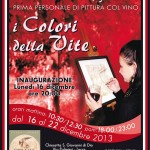 ARIANNA MARGIOTTA E “I COLORI DELLA VITE”: PRIMA PERSONALE DI PITTURA COL VINO