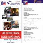 QUARTO CONGRESSO PROVINCIALE DELLA CGIL SCUOLA