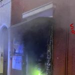 INCENDIO NELLA NOTTE A COPERTINO