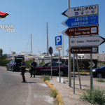 REPORT DEI CARABINIERI SUI SERVIZI DI CONTROLLO STRAORDINARIO DEL TERRITORIO FATTI A GALLIPOLI E A SANTA CESAREA TERME