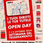 CGIL SETTIMANA DEL TESSERAMENTO A LECCE