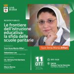 OGGI A PALAZZO TURRISI A LECCE: SUOR ANNA MONIA ALFIERI