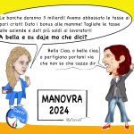 MANOVRA FINANZIARIA – La Vignetta di Valerio Melcore