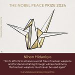 NOBEL PER LA PACE ALL’ORGANIZZAZIONE GIAPPONESE NIHON HIDANKYO