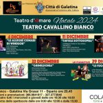 TEATRO D’AMARE DA OGGI AL CAVALLINO BIANCO DI GALATINA